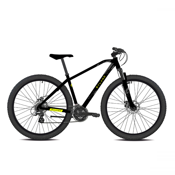 MYLAND, Bici Mtb 29 27v, Disco Idraulico, Alluminio, Nero, Tg. 45-M, MY 2022