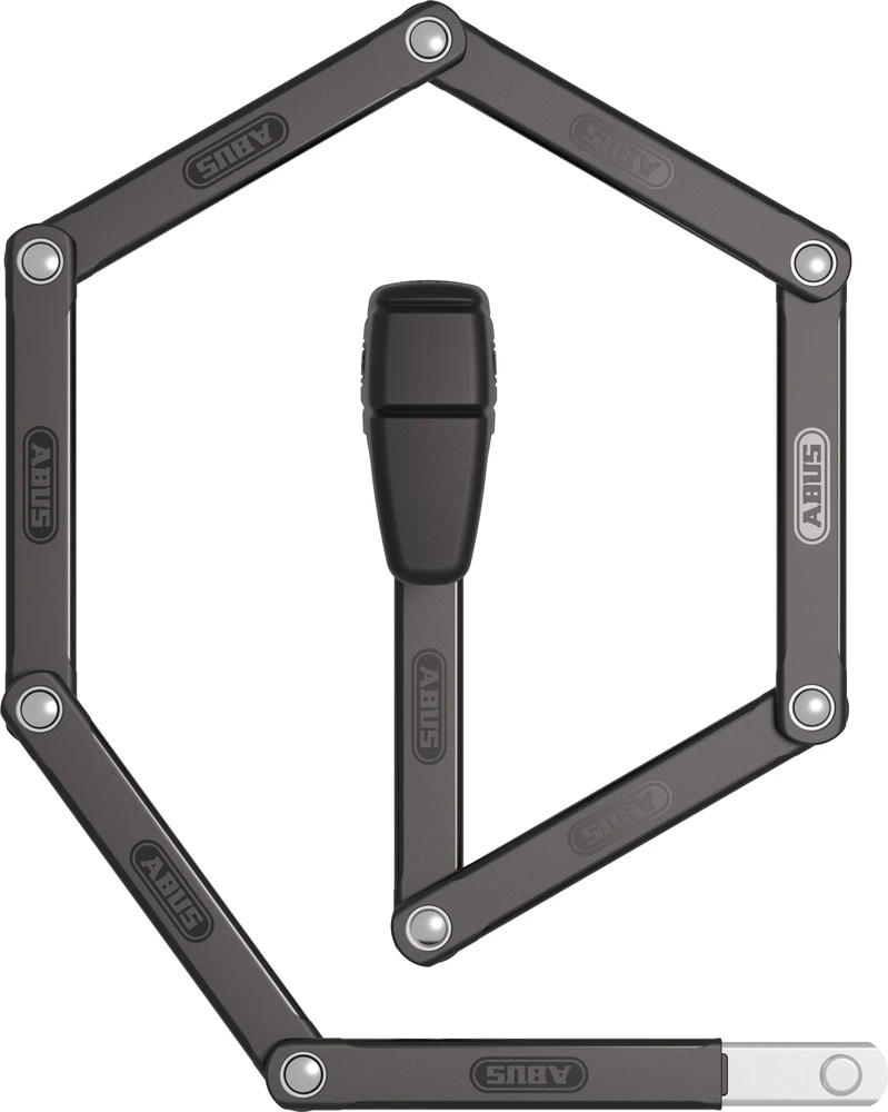 ABUS BORDO 6000AF 120 cm | Antifurto bici pieghevole apertura con impronta digitale